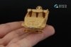 Quinta Studio QDS-48553 Schwimmwagen type 166 3D-Printed & coloured Interior on decal paper (Tamiya) (small version) 1/48